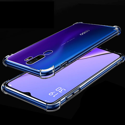 Funda Silicona Ultrafina Carcasa Transparente H01 para Oppo A11X Claro