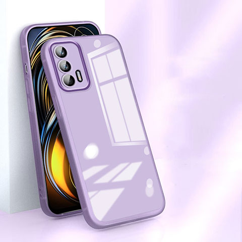 Funda Silicona Ultrafina Carcasa Transparente H01 para Realme GT Neo 2T 5G Morado