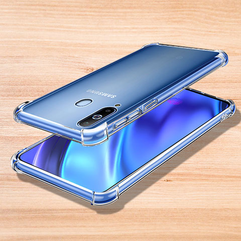 Funda Silicona Ultrafina Carcasa Transparente H01 para Samsung Galaxy A8s SM-G8870 Claro