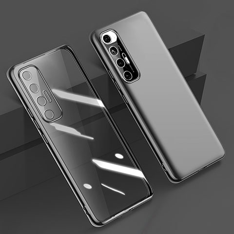 Funda Silicona Ultrafina Carcasa Transparente H01 para Xiaomi Mi 10S 5G Negro