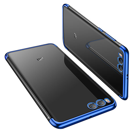 Funda Silicona Ultrafina Carcasa Transparente H01 para Xiaomi Mi 6 Azul