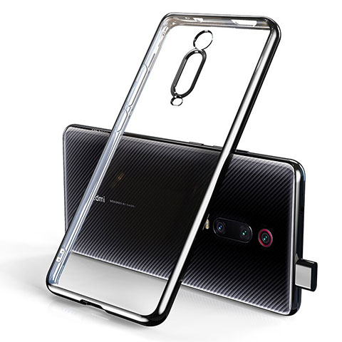 Funda Silicona Ultrafina Carcasa Transparente H01 para Xiaomi Mi 9T Negro