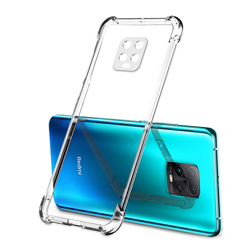 Funda Silicona Ultrafina Carcasa Transparente H01 para Xiaomi Redmi 10X Pro 5G Claro