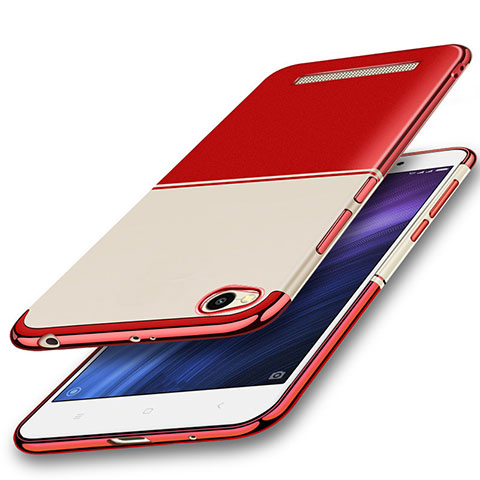 Funda Silicona Ultrafina Carcasa Transparente H01 para Xiaomi Redmi 4A Rojo