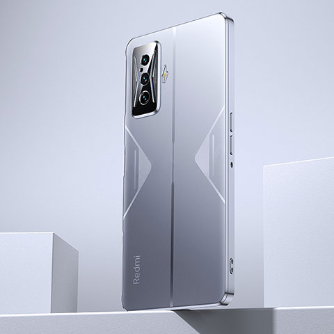 Funda Silicona Ultrafina Carcasa Transparente H01 para Xiaomi Redmi K50 Gaming 5G Plata