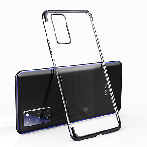 Funda Silicona Ultrafina Carcasa Transparente H02 para Huawei Honor View 30 Pro 5G Negro