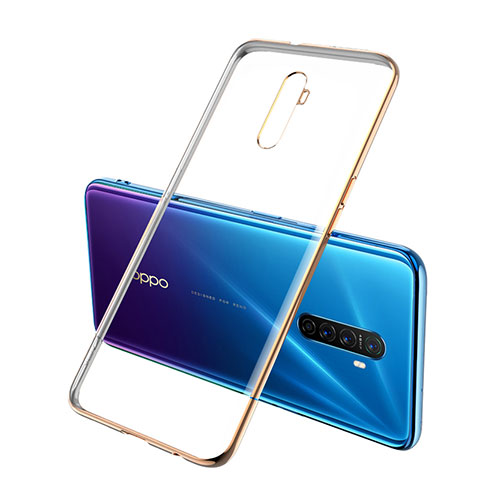 Funda Silicona Ultrafina Carcasa Transparente H02 para Oppo Reno Ace Oro