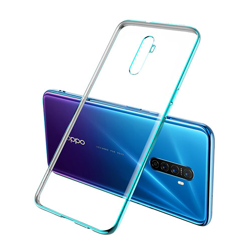 Funda Silicona Ultrafina Carcasa Transparente H02 para Realme X2 Pro Verde