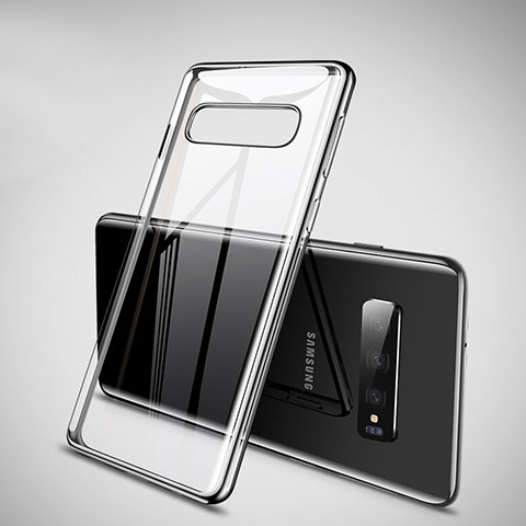 Funda Silicona Ultrafina Carcasa Transparente H02 para Samsung Galaxy S10 5G Negro