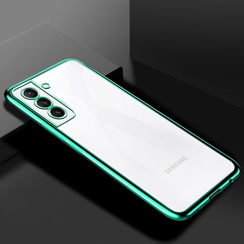 Funda Silicona Ultrafina Carcasa Transparente H02 para Samsung Galaxy S24 5G Verde