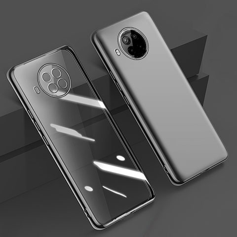 Funda Silicona Ultrafina Carcasa Transparente H02 para Xiaomi Mi 10i 5G Negro