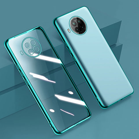 Funda Silicona Ultrafina Carcasa Transparente H02 para Xiaomi Mi 10i 5G Verde