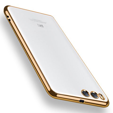 Funda Silicona Ultrafina Carcasa Transparente H02 para Xiaomi Mi 6 Oro