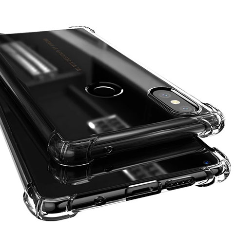 Funda Silicona Ultrafina Carcasa Transparente H02 para Xiaomi Mi Mix 2S Negro