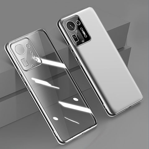 Funda Silicona Ultrafina Carcasa Transparente H02 para Xiaomi Mi Mix 4 5G Plata