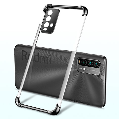 Funda Silicona Ultrafina Carcasa Transparente H02 para Xiaomi Redmi 9 Power Negro