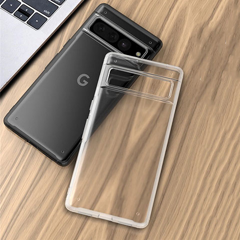 Funda Silicona Ultrafina Carcasa Transparente H03 para Google Pixel 7 Pro 5G Claro