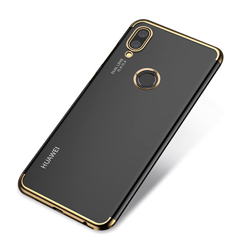 Funda Silicona Ultrafina Carcasa Transparente H03 para Huawei P20 Lite Oro