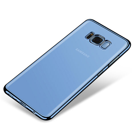 Funda Silicona Ultrafina Carcasa Transparente H03 para Samsung Galaxy S8 Azul