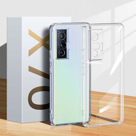 Funda Silicona Ultrafina Carcasa Transparente H03 para Vivo X70t Claro