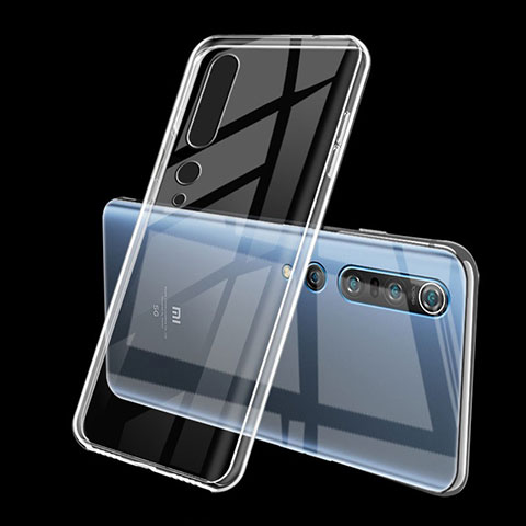 Funda Silicona Ultrafina Carcasa Transparente H03 para Xiaomi Mi 10 Pro Claro