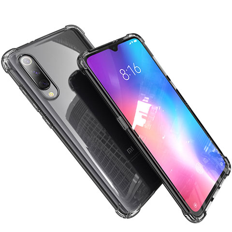 Funda Silicona Ultrafina Carcasa Transparente H03 para Xiaomi Mi 9 Lite Gris