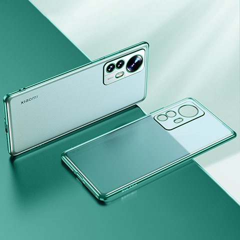 Funda Silicona Ultrafina Carcasa Transparente H03 para Xiaomi Redmi Note 12S Verde