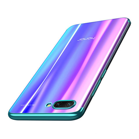 Funda Silicona Ultrafina Carcasa Transparente H05 para Huawei Honor 10 Verde