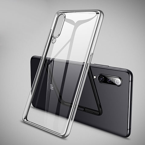 Funda Silicona Ultrafina Carcasa Transparente H05 para Xiaomi Mi A3 Lite Plata