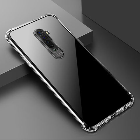 Funda Silicona Ultrafina Carcasa Transparente H06 para Oppo Reno2 Claro