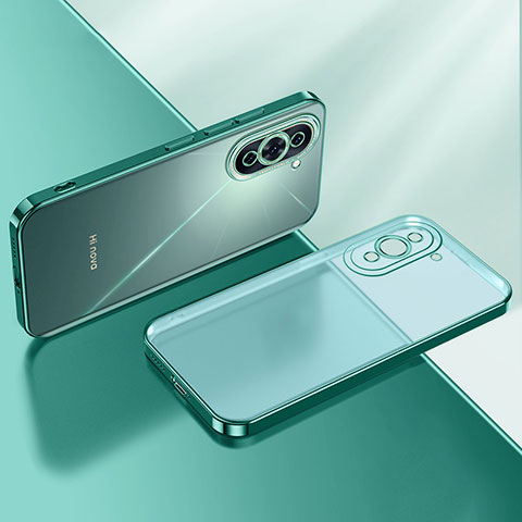 Funda Silicona Ultrafina Carcasa Transparente LD2 para Huawei Nova 10 Pro Verde