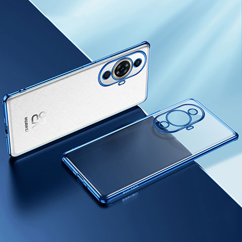 Funda Silicona Ultrafina Carcasa Transparente LD2 para Huawei Nova 11 Pro Azul