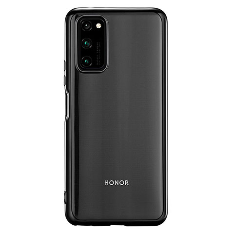 Funda Silicona Ultrafina Carcasa Transparente S01 para Huawei Honor V30 Pro 5G Negro