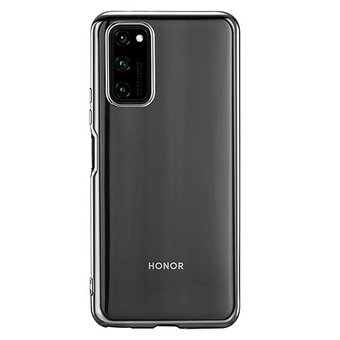 Funda Silicona Ultrafina Carcasa Transparente S01 para Huawei Honor V30 Pro 5G Plata