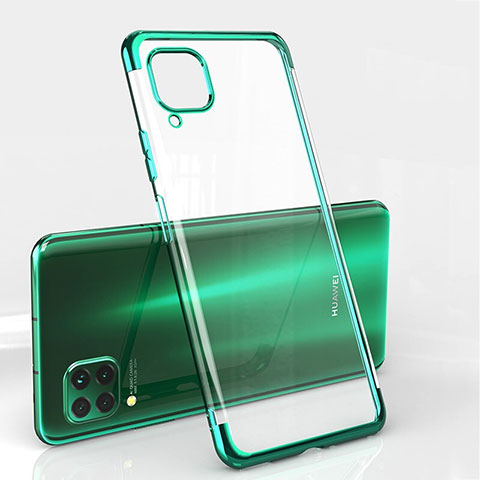 Funda Silicona Ultrafina Carcasa Transparente S01 para Huawei Nova 6 SE Verde