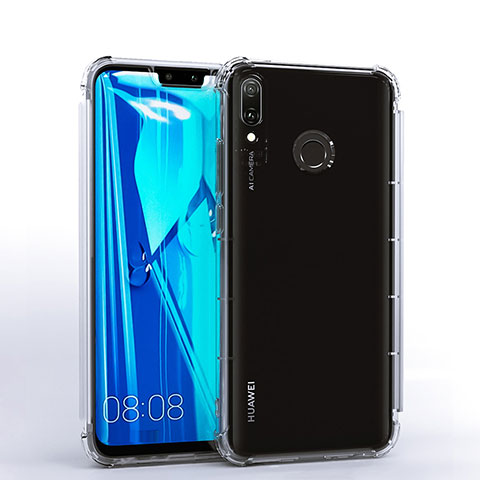 Funda Silicona Ultrafina Carcasa Transparente S01 para Huawei Y9 (2019) Claro