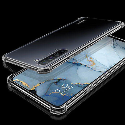 Funda Silicona Ultrafina Carcasa Transparente S01 para Oppo K7 5G Claro