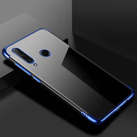 Funda Silicona Ultrafina Carcasa Transparente S02 para Huawei Honor 20E Azul