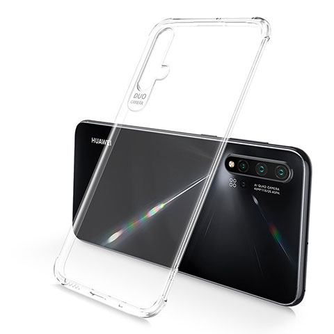 Funda Silicona Ultrafina Carcasa Transparente S02 para Huawei Nova 5 Claro