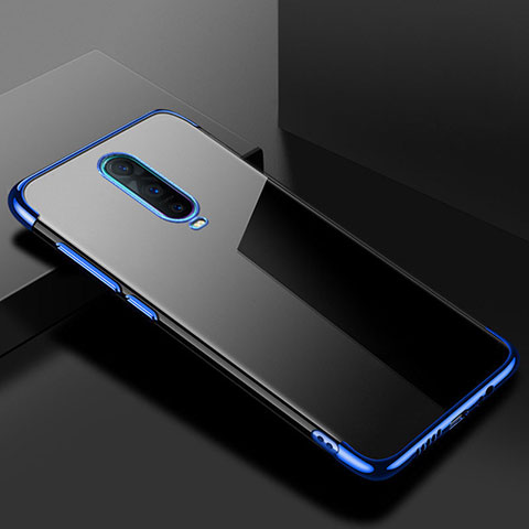 Funda Silicona Ultrafina Carcasa Transparente S02 para Oppo R17 Pro Azul