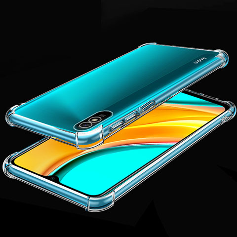 Funda Silicona Ultrafina Carcasa Transparente S02 para Xiaomi Redmi 9A Claro