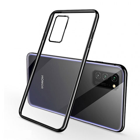 Funda Silicona Ultrafina Carcasa Transparente S03 para Huawei Honor V30 5G Negro