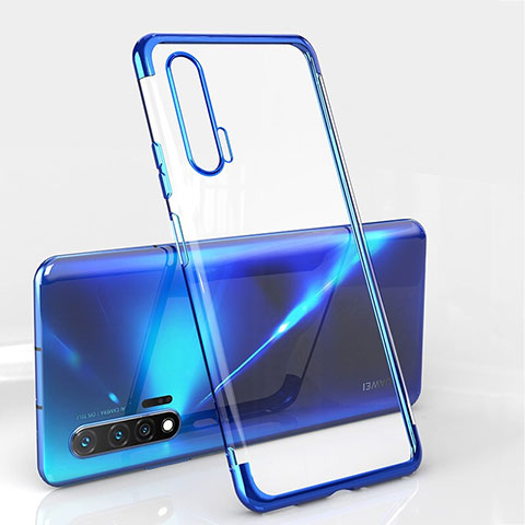 Funda Silicona Ultrafina Carcasa Transparente S04 para Huawei Nova 6 5G Azul