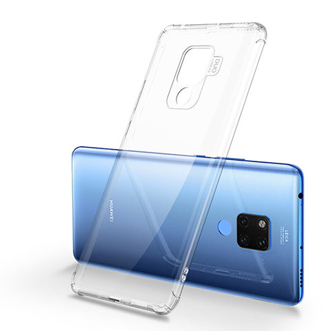 Funda Silicona Ultrafina Carcasa Transparente S05 para Huawei Mate 20 X 5G Claro