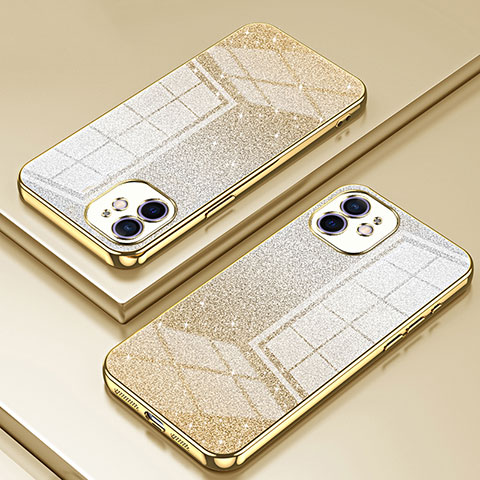 Funda Silicona Ultrafina Carcasa Transparente SY1 para Apple iPhone 11 Oro