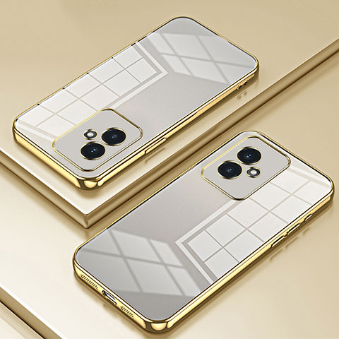 Funda Silicona Ultrafina Carcasa Transparente SY1 para Huawei Honor 100 5G Oro