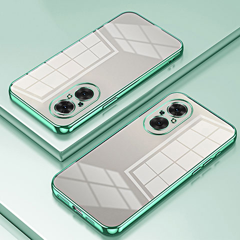 Funda Silicona Ultrafina Carcasa Transparente SY1 para Huawei Honor 50 SE 5G Verde