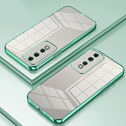 Funda Silicona Ultrafina Carcasa Transparente SY1 para Huawei Honor 80 GT 5G Verde