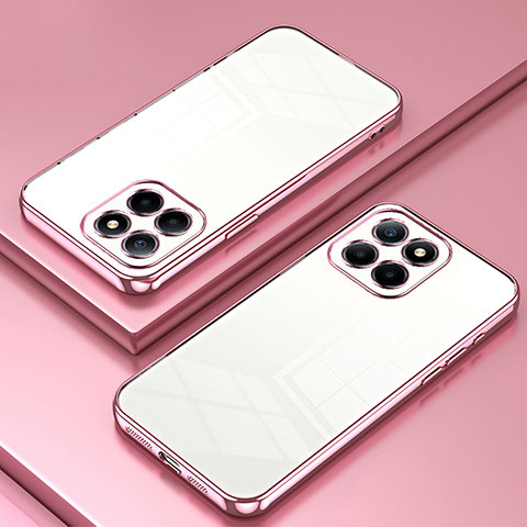 Funda Silicona Ultrafina Carcasa Transparente SY1 para Huawei Honor X6S Oro Rosa