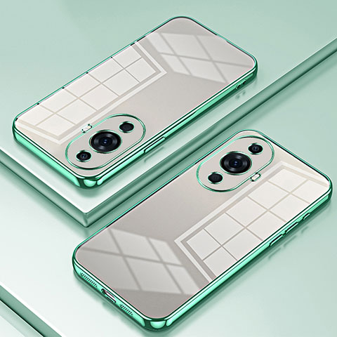 Funda Silicona Ultrafina Carcasa Transparente SY1 para Huawei Nova 11 Pro Verde